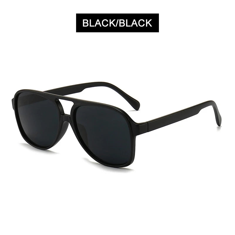 Polarize Pilot Güneş Gözlüğü | Unisex Retro Tasarım UV400 Koruma 32835