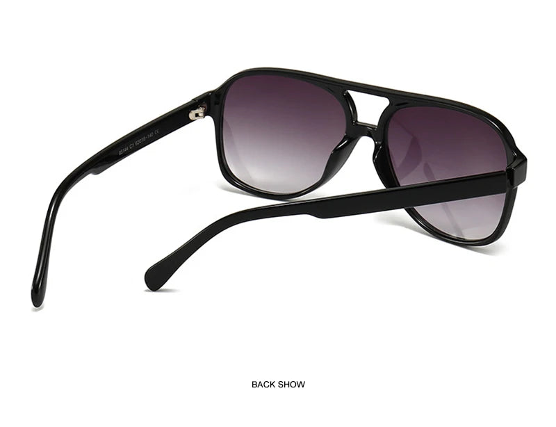 Polarize Pilot Güneş Gözlüğü | Unisex Retro Tasarım UV400 Koruma 32835