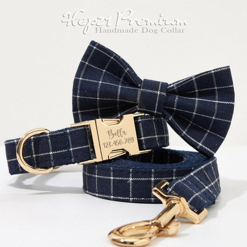 Köpek Boyun Tasması İsimli Ekose 658280
