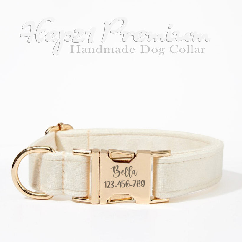 Köpek Boyun Tasması İsimli Kadife Tasma 904285