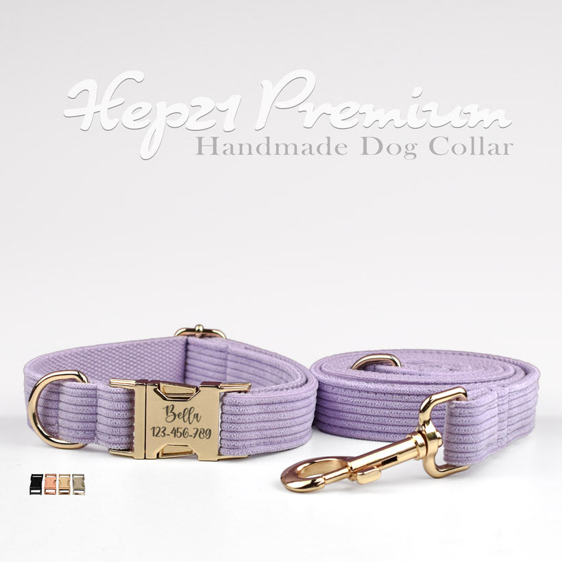 Köpek Tasması İsimli Pembe Mor Boyun Tasması 503813