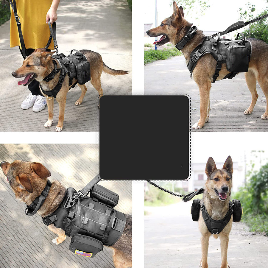 Köpek Göğüs Tasması K9 Tasma Çantalı