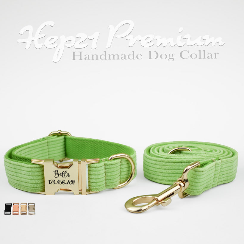 Köpek Boyun Tasması İsimli Açık Yeşil 446519