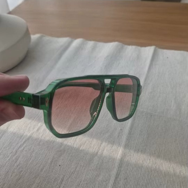 Moda Kare Güneş Gözlükleri | Unisex Retro Gözlük | UV400 Koruma 85934