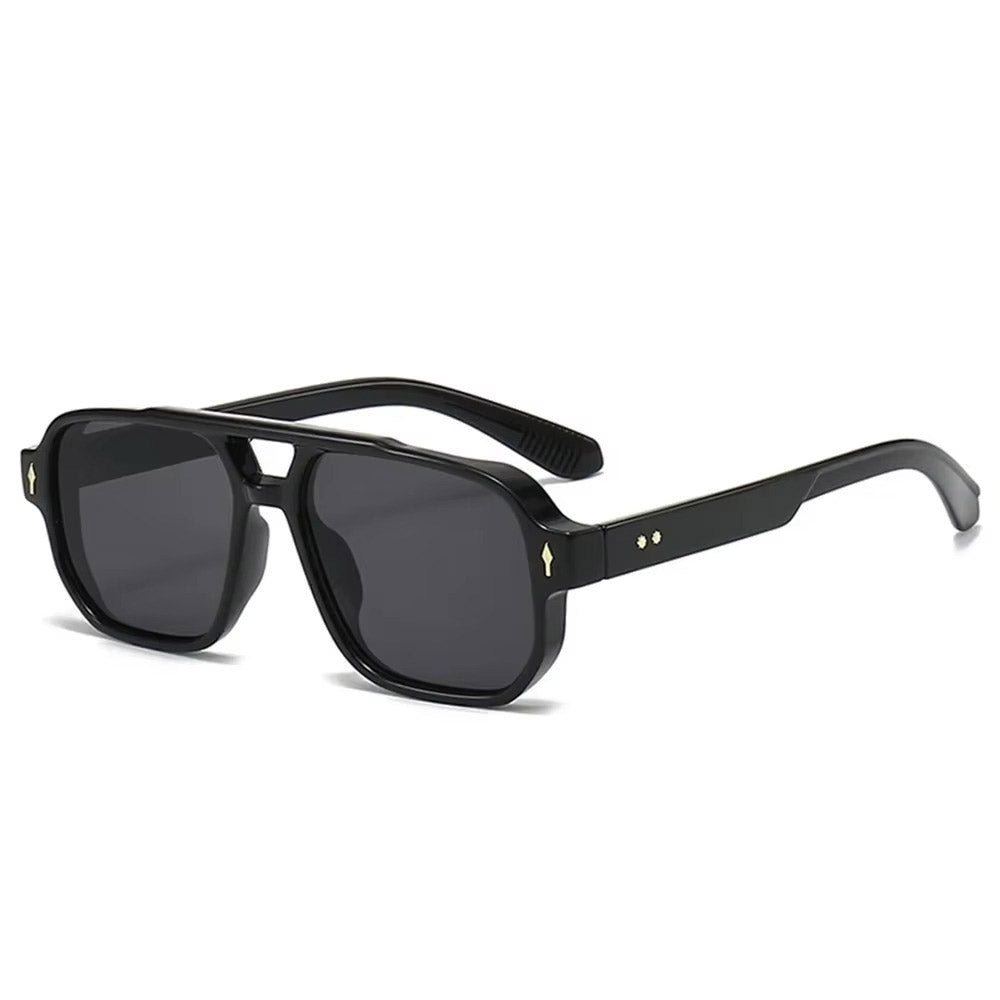 Moda Kare Güneş Gözlükleri | Unisex Retro Gözlük | UV400 Koruma 85934