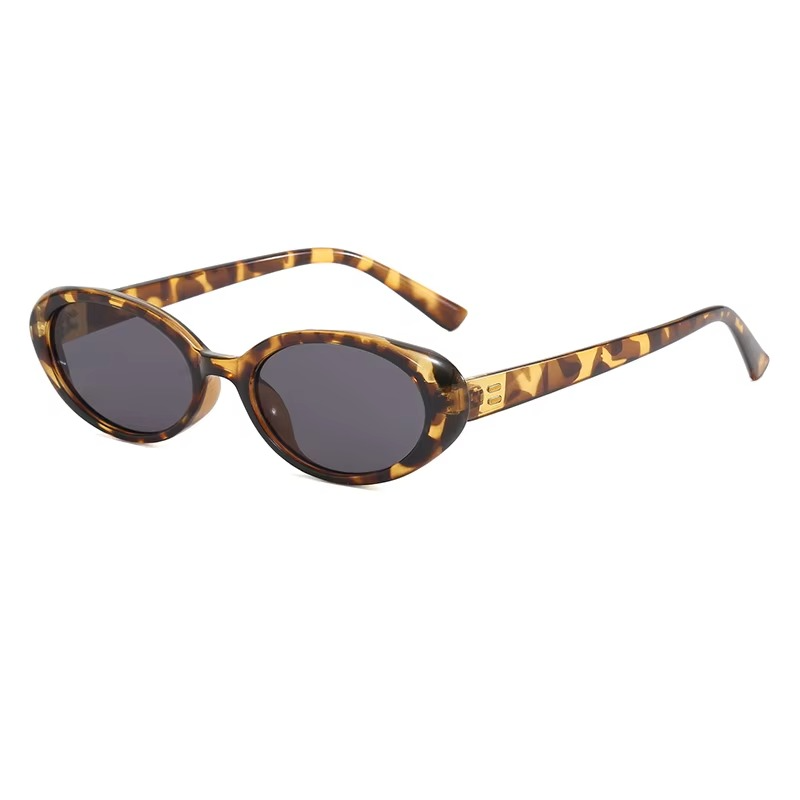 Retro Oval Güneş Gözlüğü | Unisex Vintage Stil 22023
