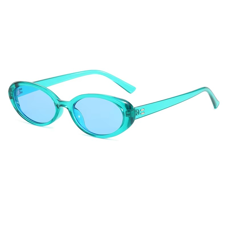 Retro Oval Güneş Gözlüğü | Unisex Vintage Stil 22023