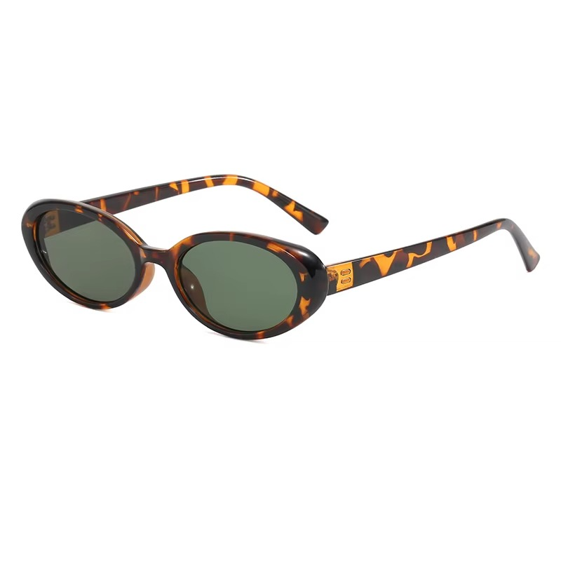 Retro Oval Güneş Gözlüğü | Unisex Vintage Stil 22023