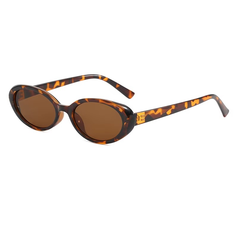 Retro Oval Güneş Gözlüğü | Unisex Vintage Stil 22023