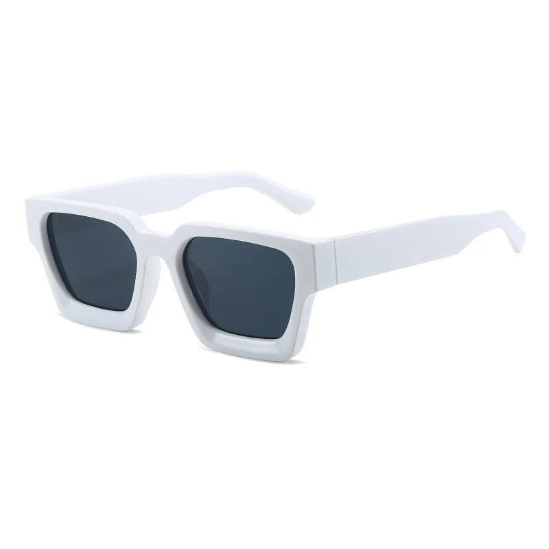 Kare Güneş Gözlüğü - Retro Vintage Stil UV400 Unisex 83839