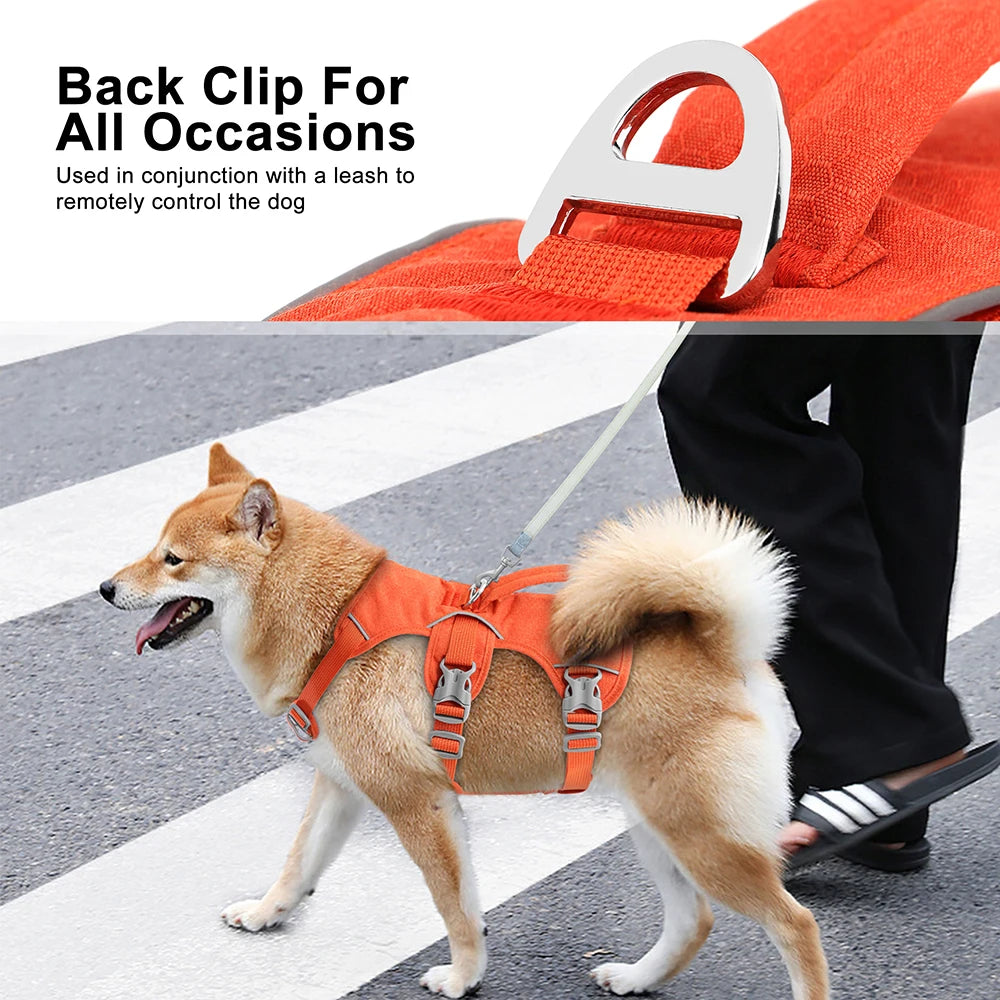 Köpek Göğüs Tasması Reflective Durable Handle 50650