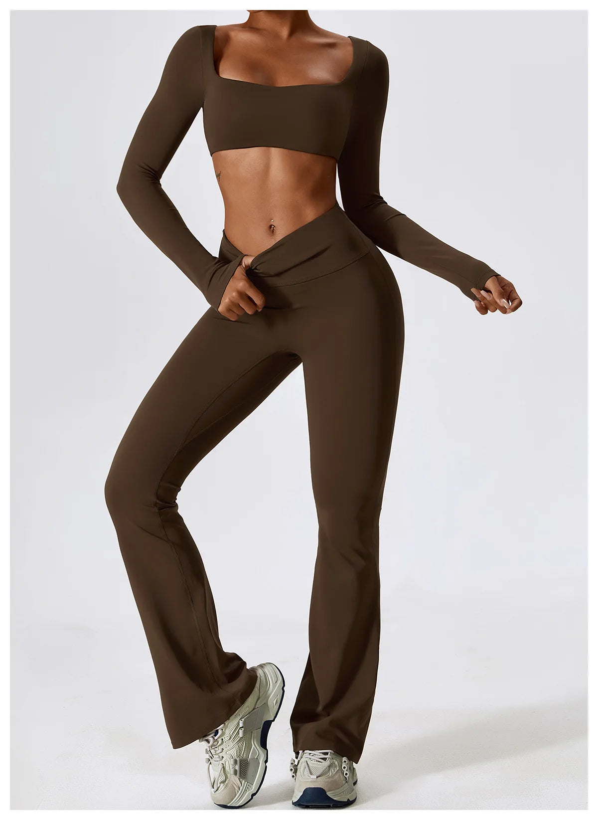 Kadın Tayt Yoga Set 80352