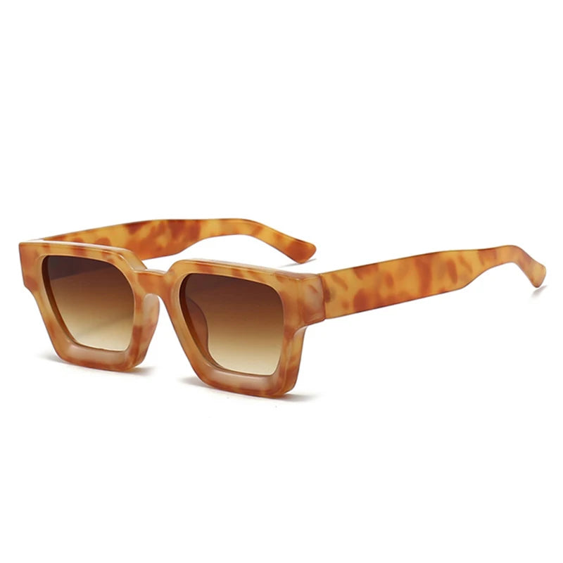 Kare Güneş Gözlüğü - Retro Vintage Stil UV400 Unisex 83839