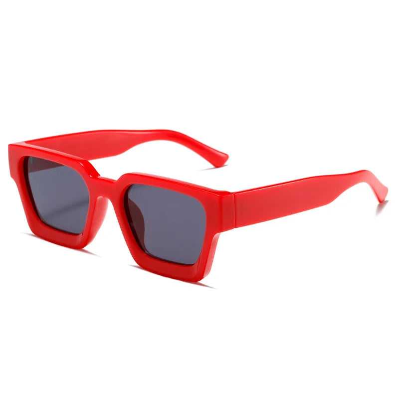 Kare Güneş Gözlüğü - Retro Vintage Stil UV400 Unisex 73172