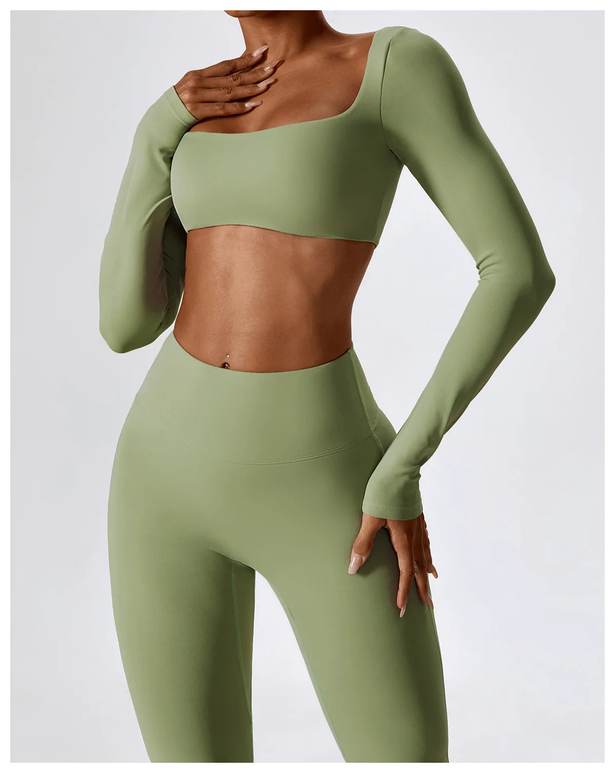 Kadın Tayt Yoga Set 80352
