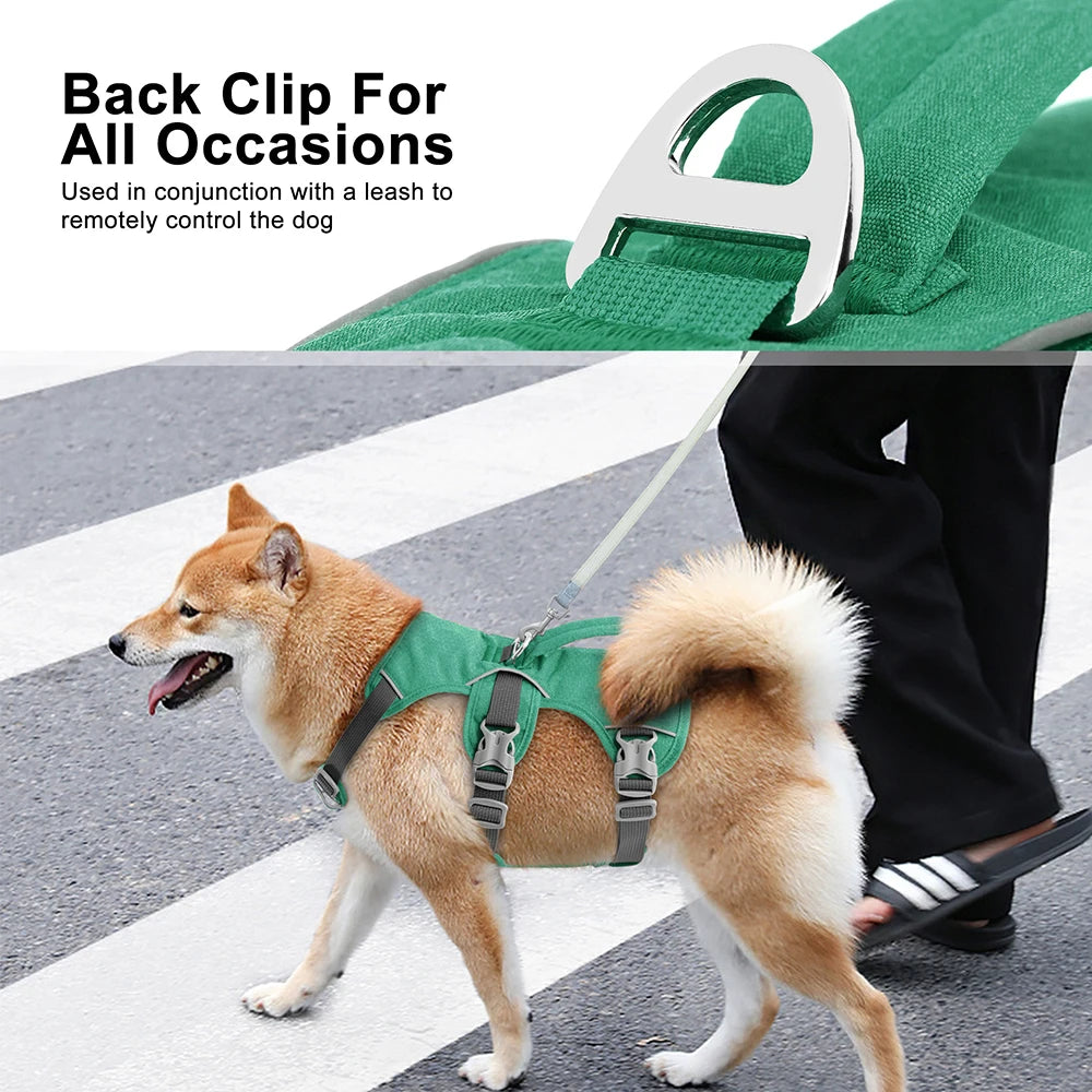 Köpek Göğüs Tasması Reflective Durable Handle 50650