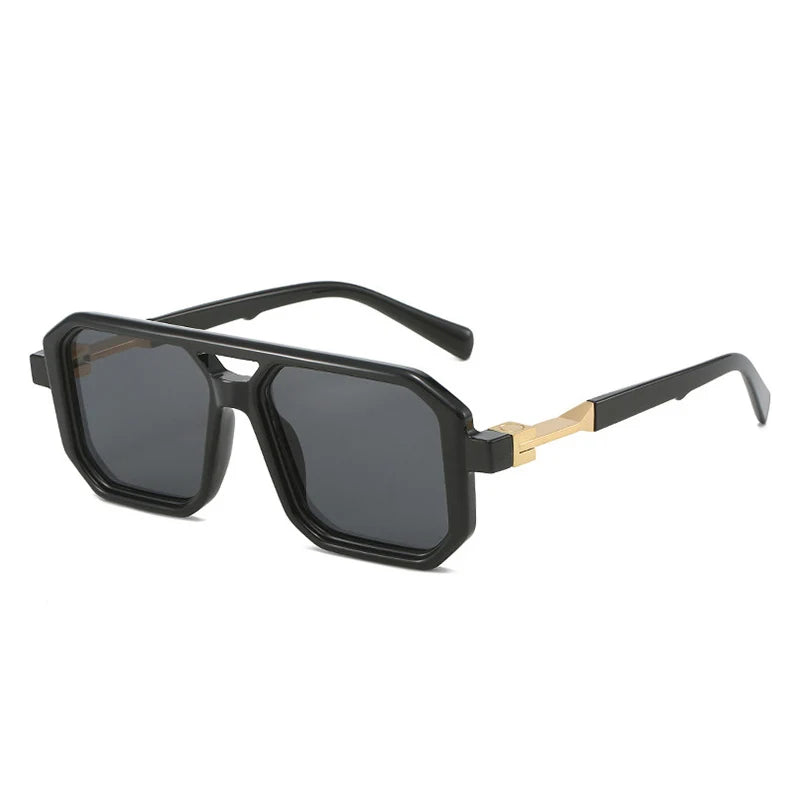 Kare Güneş Gözlüğü - UV400 Unisex Retro 17124