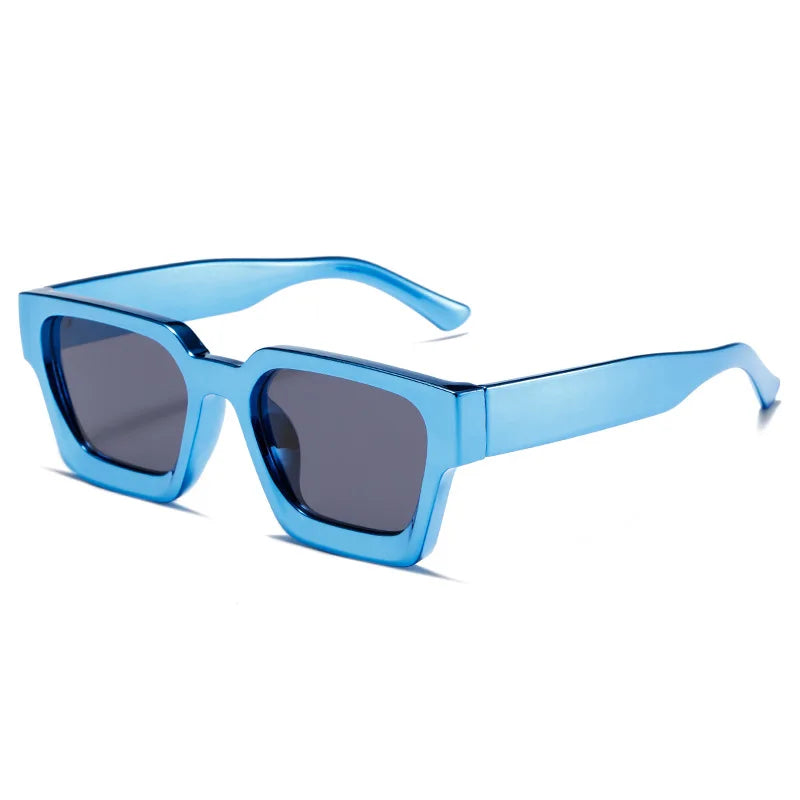 Kare Güneş Gözlüğü - Retro Vintage Stil UV400 Unisex 73172