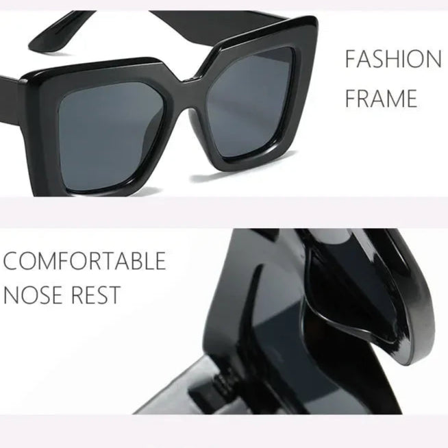 Trend Kare Güneş Gözlüğü Unisex UV400 koruma 86669