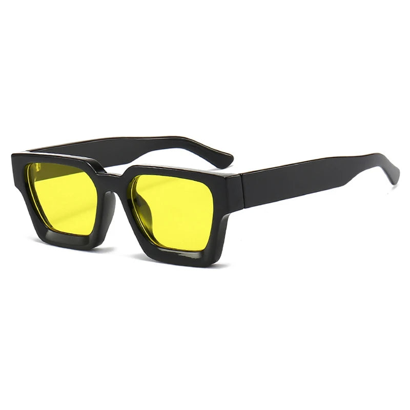 Kare Güneş Gözlüğü - Retro Vintage Stil UV400 Unisex 83839