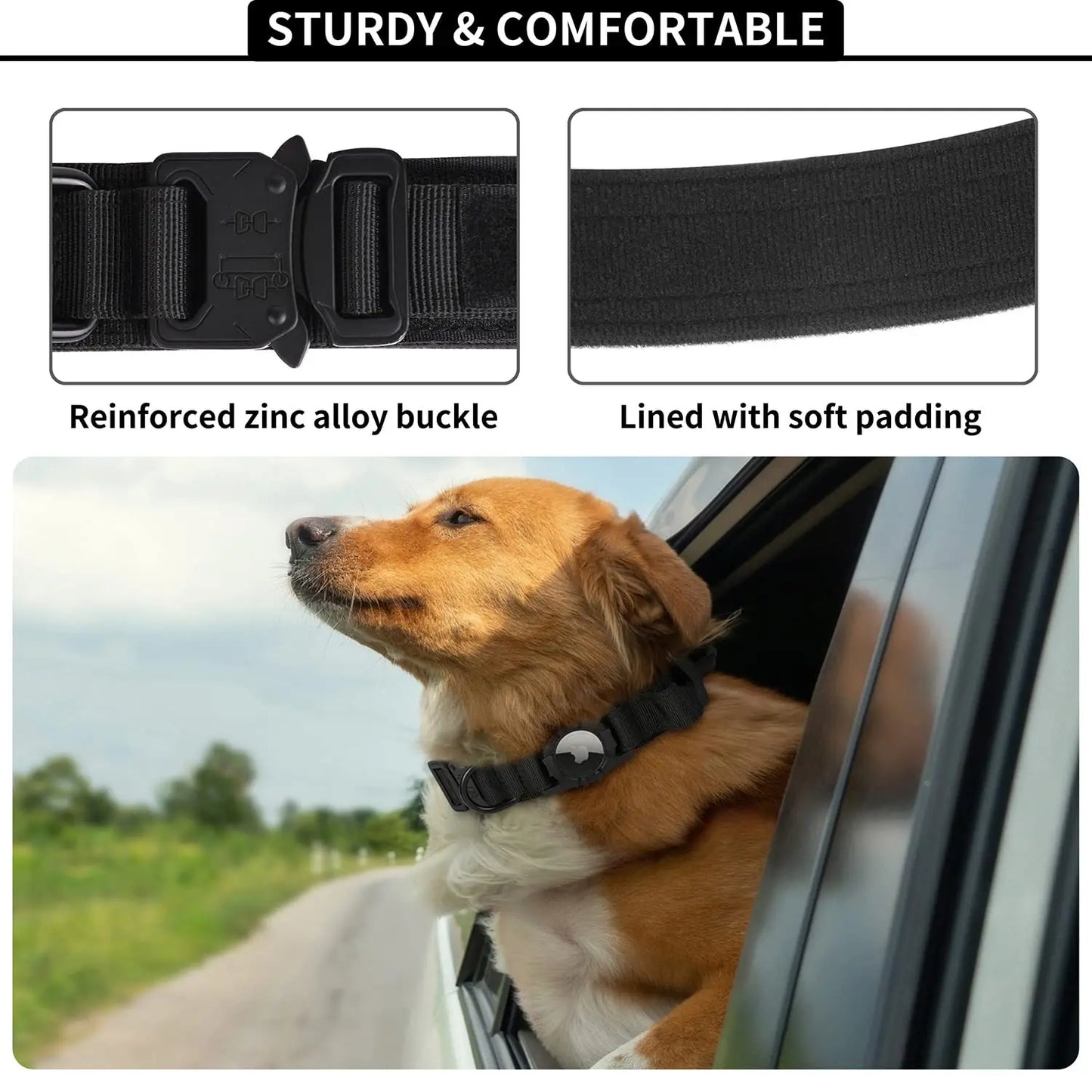 K9 Tasma Tactical AirTag Köpek Tasması 30308