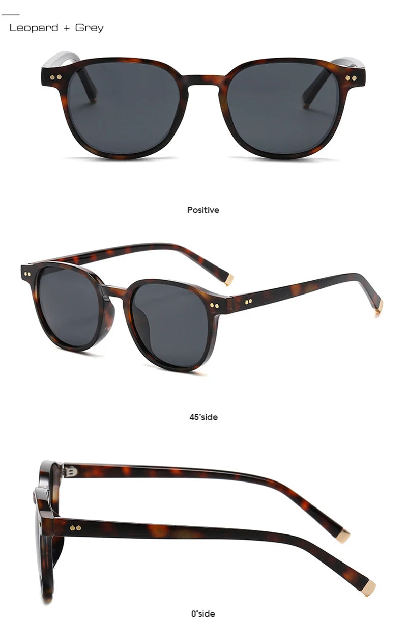 Retro Kare Polarize Güneş Gözlüğü UV400 Unisex 91168