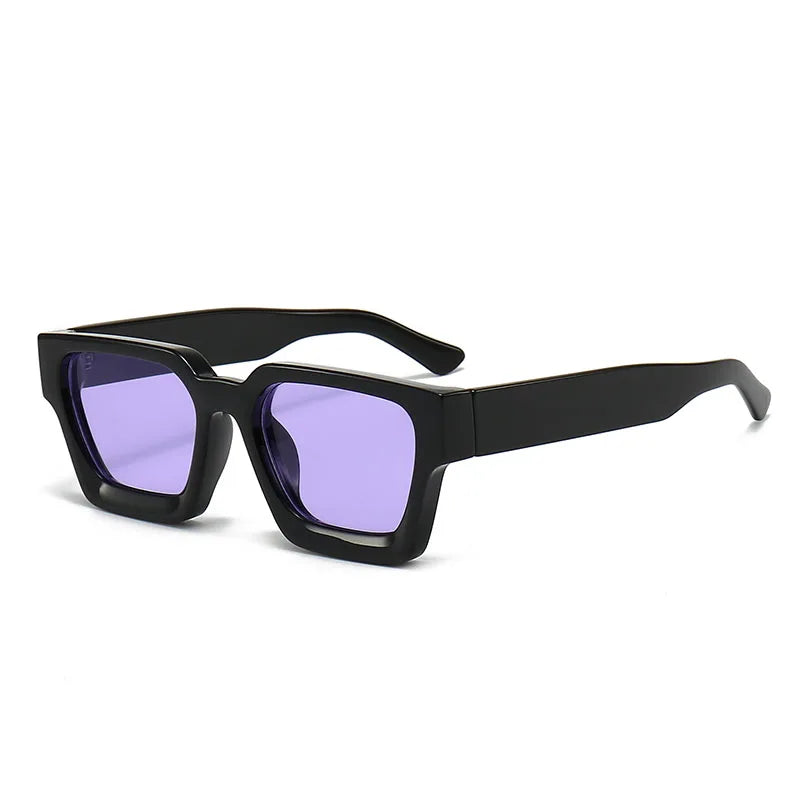 Kare Güneş Gözlüğü - Retro Vintage Stil UV400 Unisex 83839
