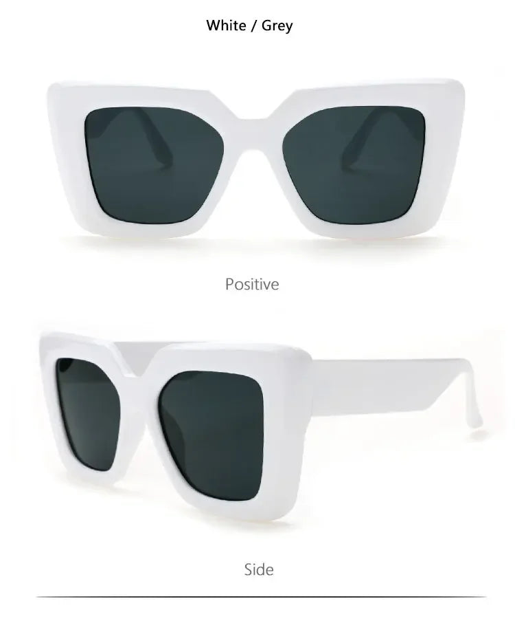 Trend Kare Güneş Gözlüğü Unisex UV400 koruma 86669