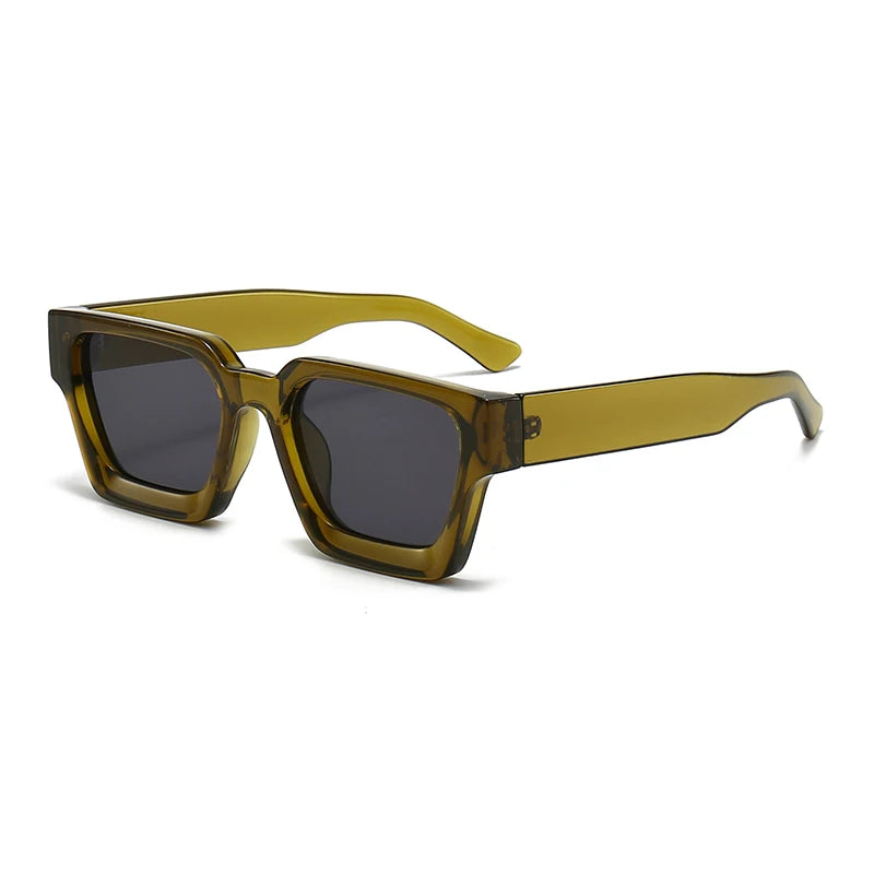 Kare Güneş Gözlüğü - Retro Vintage Stil UV400 Unisex 83839
