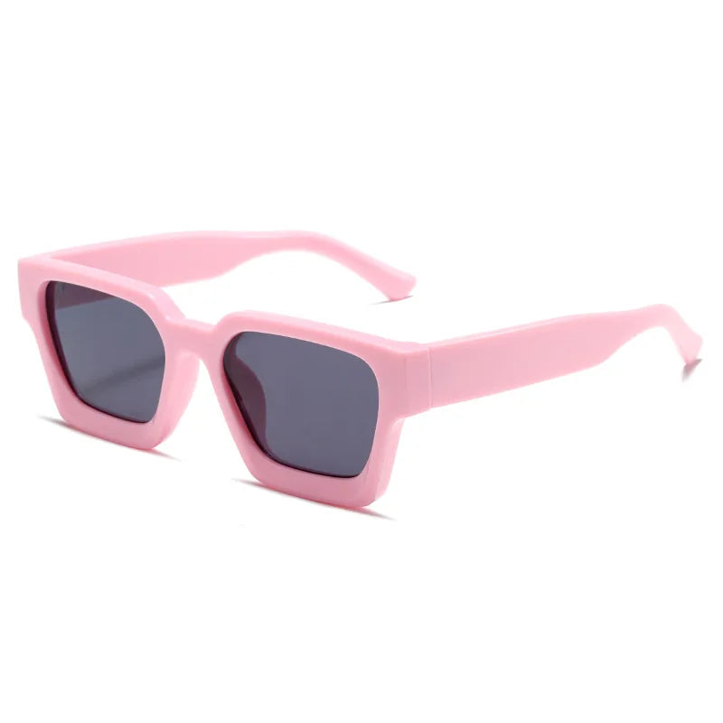 Kare Güneş Gözlüğü - Retro Vintage Stil UV400 Unisex 73172