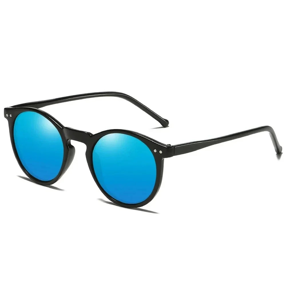 Polarize Retro Yuvarlak Güneş Gözlüğü - Unisex UV400 Korumalı 26970