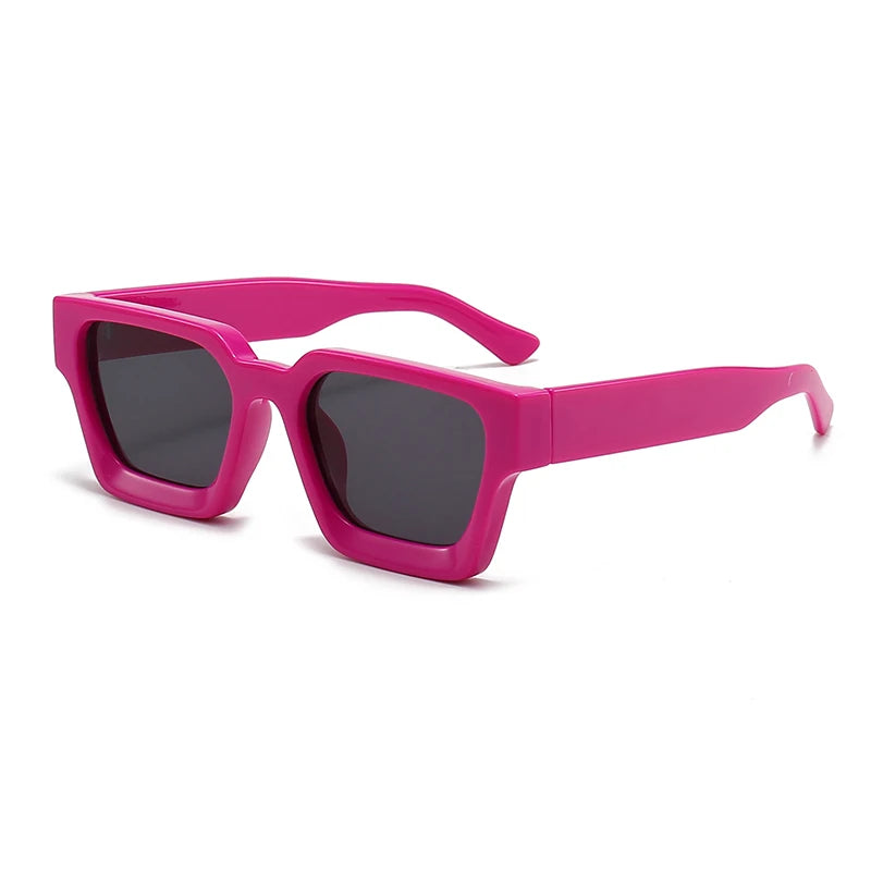 Kare Güneş Gözlüğü - Retro Vintage Stil UV400 Unisex 83839