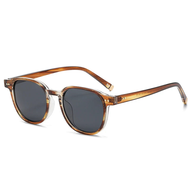 Retro Kare Polarize Güneş Gözlüğü UV400 Unisex 91168