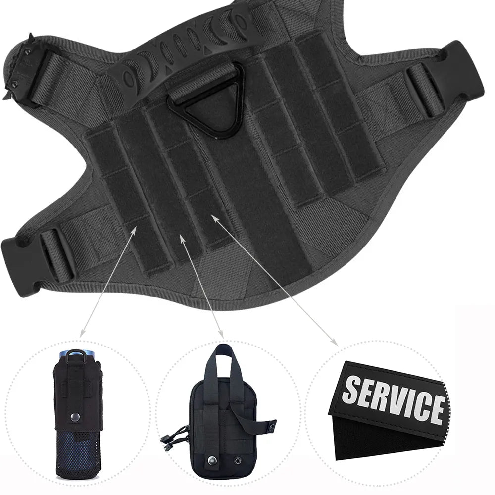 K9 Köpek Göğüs Tasması Tactical Set 970145