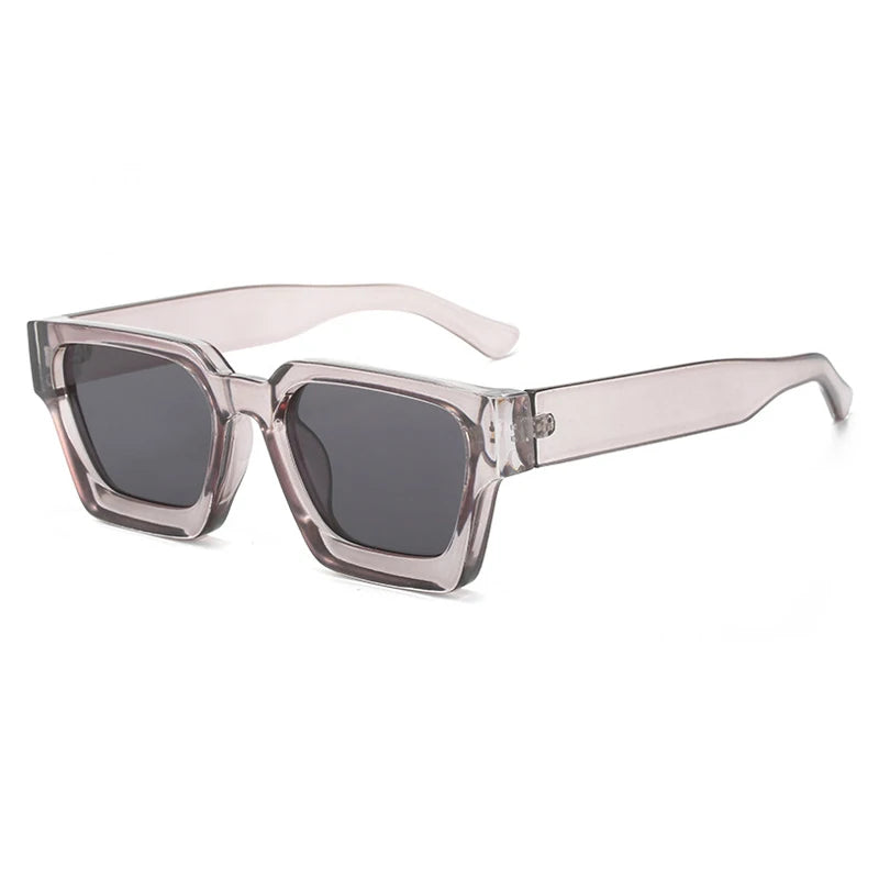 Kare Güneş Gözlüğü - Retro Vintage Stil UV400 Unisex 83839