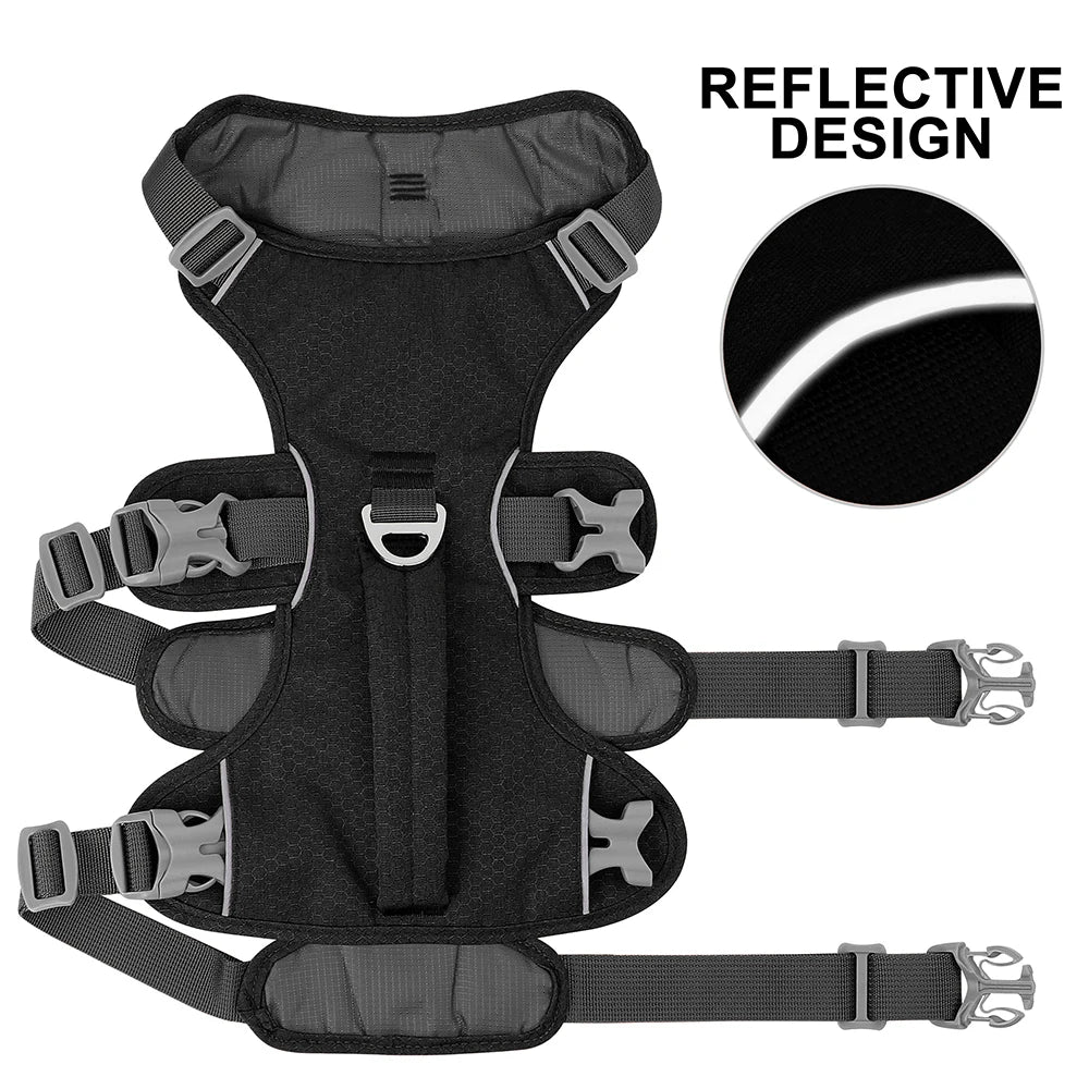 Köpek Göğüs Tasması Reflective Durable Handle 50650