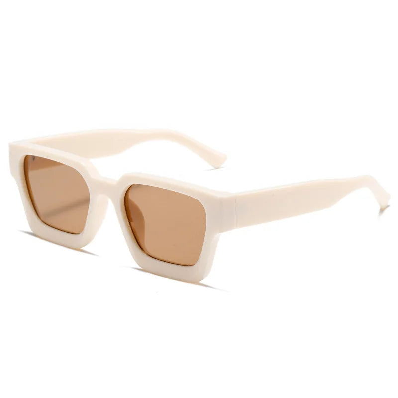Kare Güneş Gözlüğü - Retro Vintage Stil UV400 Unisex 73172