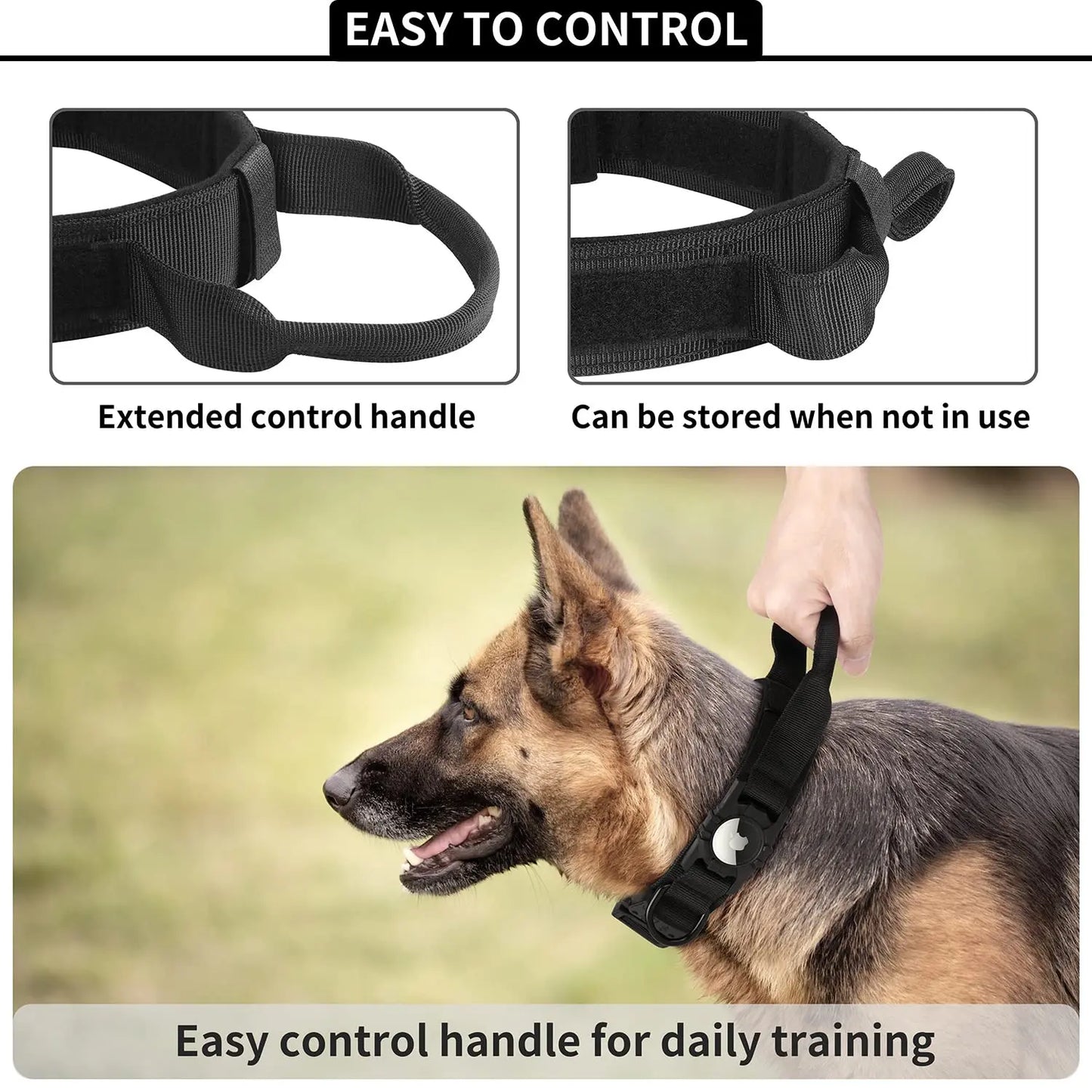 K9 Tasma Tactical AirTag Köpek Tasması 30308