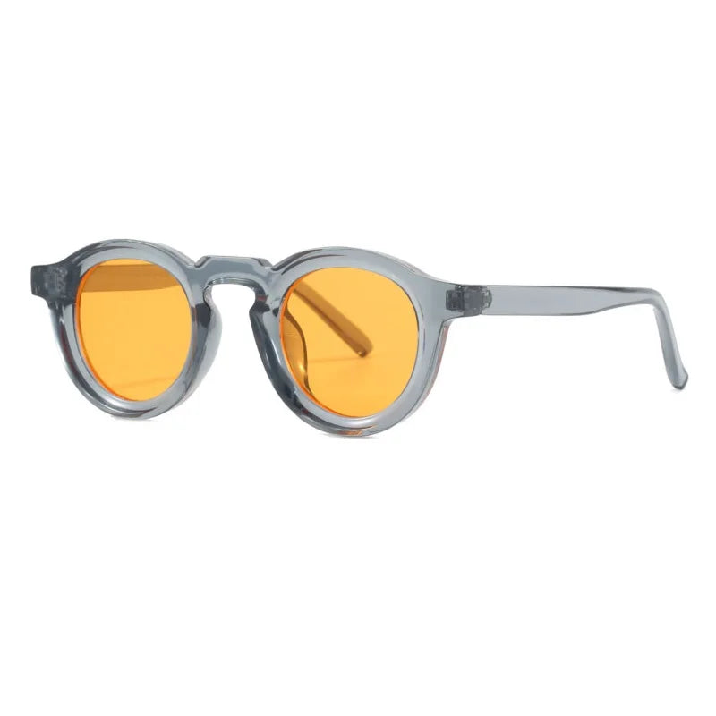 Retro Yuvarlak Güneş Gözlüğü | Unisex Tasarım UV400 Korumalı 23276