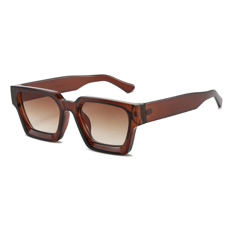 Kare Güneş Gözlüğü - Retro Vintage Stil UV400 Unisex 83839
