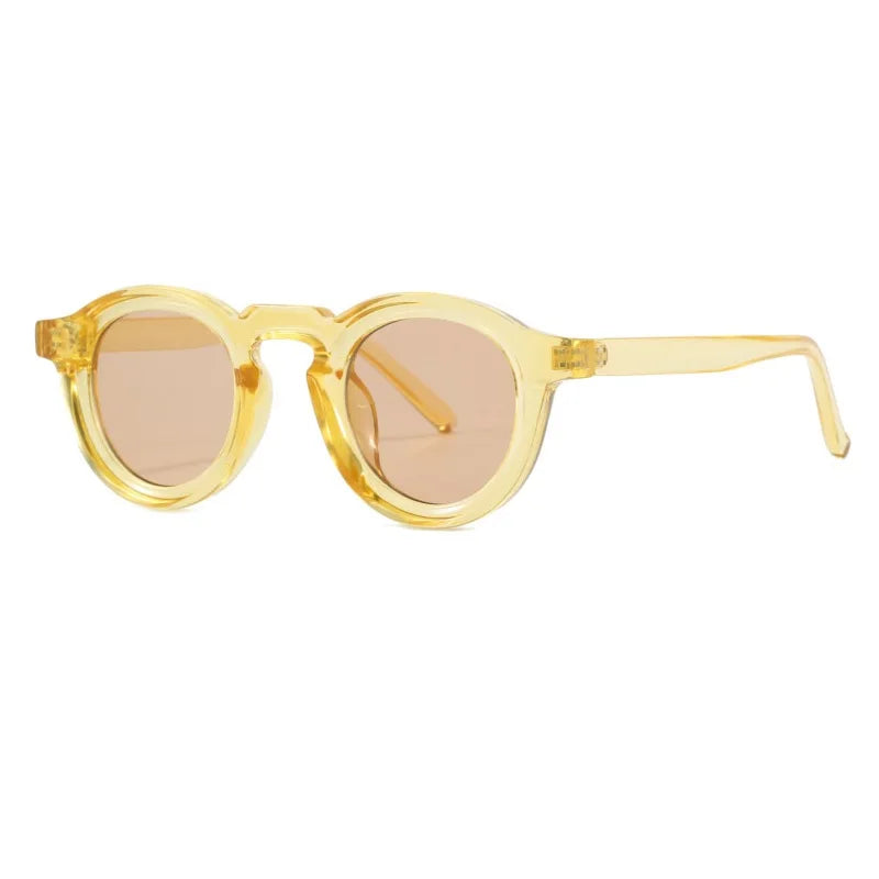 Retro Yuvarlak Güneş Gözlüğü | Unisex Tasarım UV400 Korumalı 23276