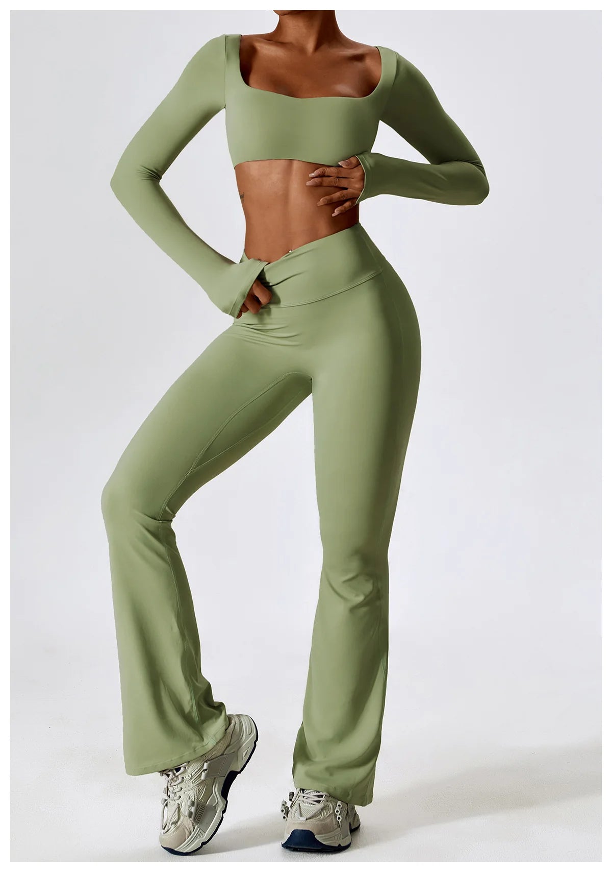 Kadın Tayt Yoga Set 80352