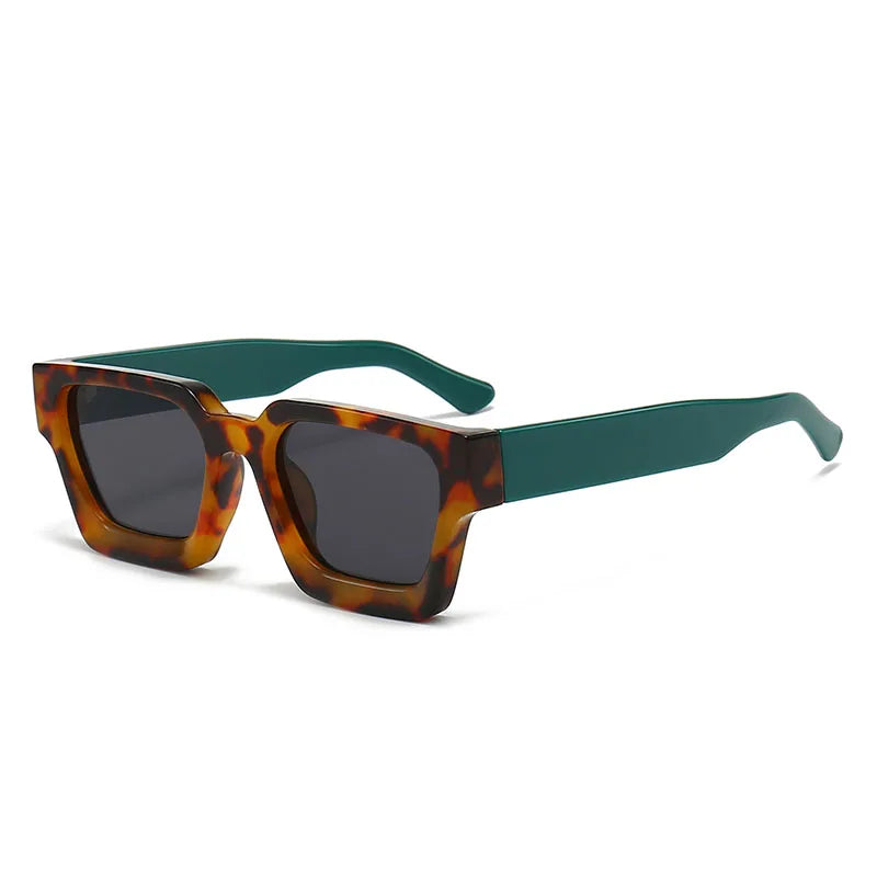 Kare Güneş Gözlüğü - Retro Vintage Stil UV400 Unisex 83839