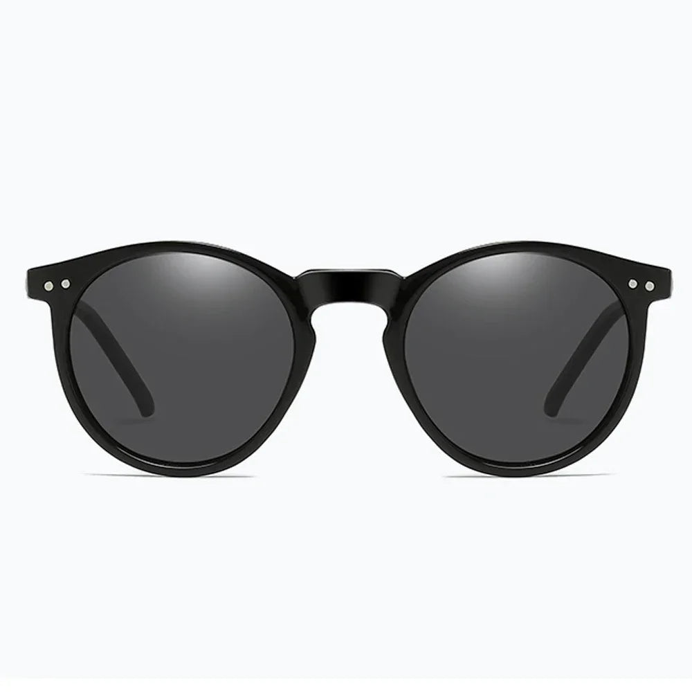 Polarize Retro Yuvarlak Güneş Gözlüğü - Unisex UV400 Korumalı 26970
