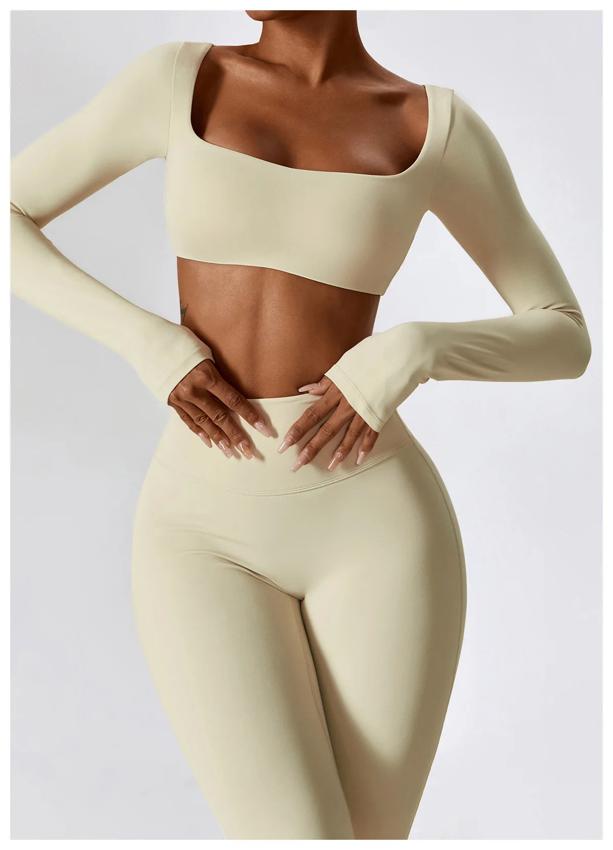 Kadın Tayt Yoga Set 80352