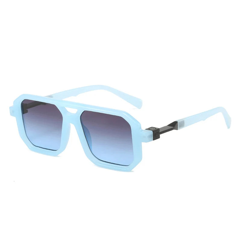 Kare Güneş Gözlüğü - UV400 Unisex Retro 17124