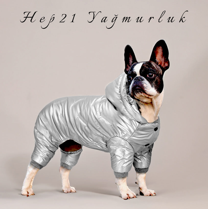 Köpek Yağmurluk Mont