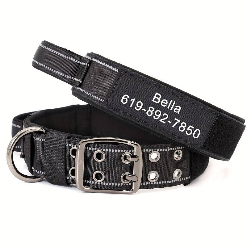 İsimli Taktik Köpek Eğitim Tasması 38588