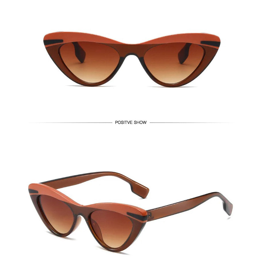 Bayan Güneş Gözlüğü Cat Eye UV400 Korumalı 55897