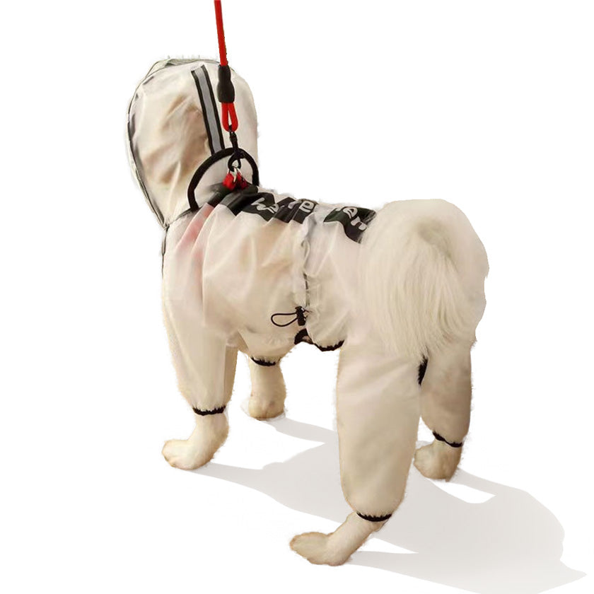 Şeffaf Köpek Yağmurluk Tulum 43937778